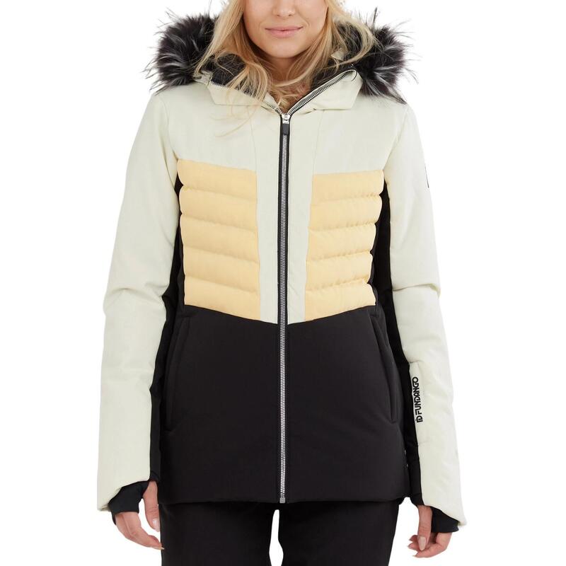 Geaca de schi Salina Padded Jacket - galben femei