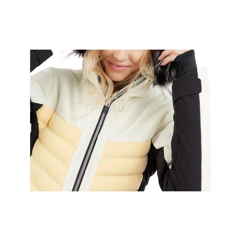 Geaca de schi Salina Padded Jacket - galben femei