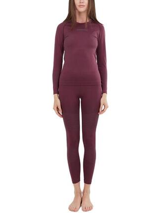 Baselayer-Set Seamless Baselayer Set Damen - lila