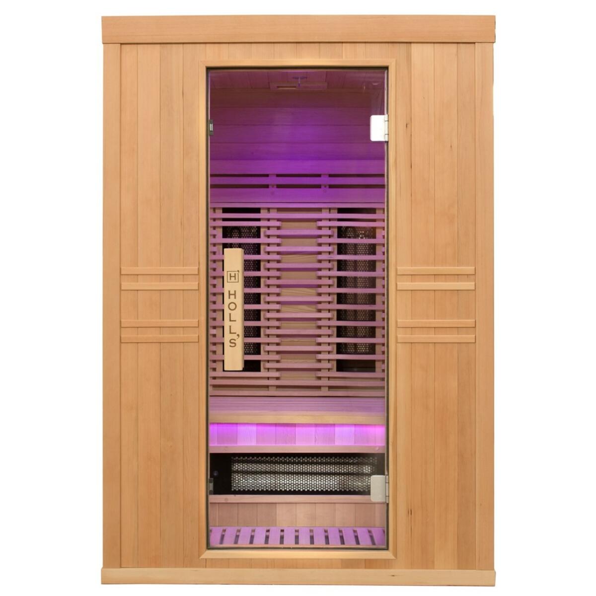 HOLL'S  Sauna a infrarossi / cabina a infrarossi per 2 persone - Holl's PureWave 2