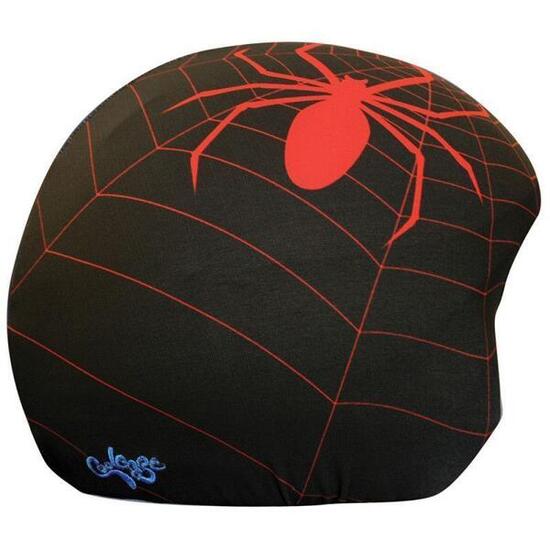 Housse de casque fantaisie - Coolcasc - Araignée et sa toile - Taille unique