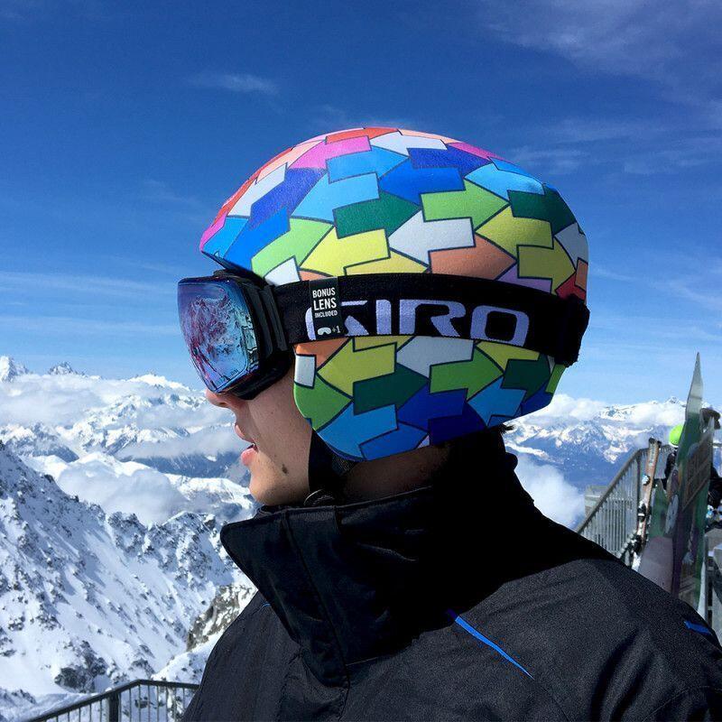 Funda Para Casco De Esquí Coolcasc Flechas Universal 2/5