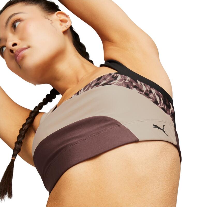 Reggiseno da donna Puma Impact Safari