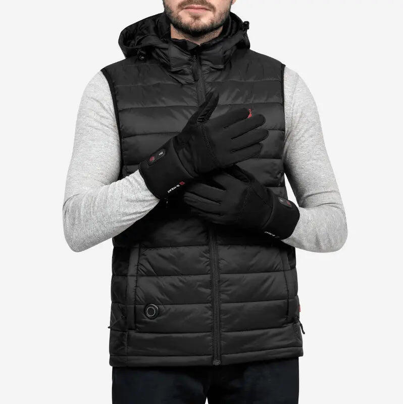 Gilet chauffant nature et decouverte sale
