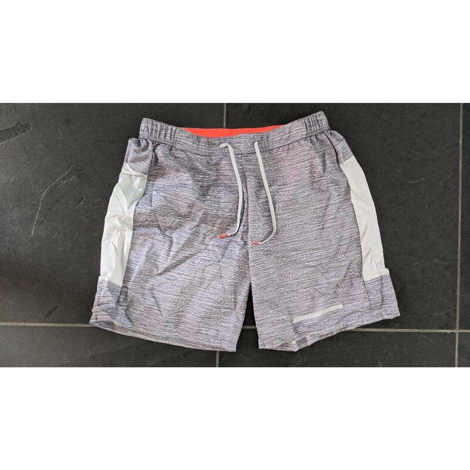 C2C - Kalenji hardloop short dry+ grijs - Maat L