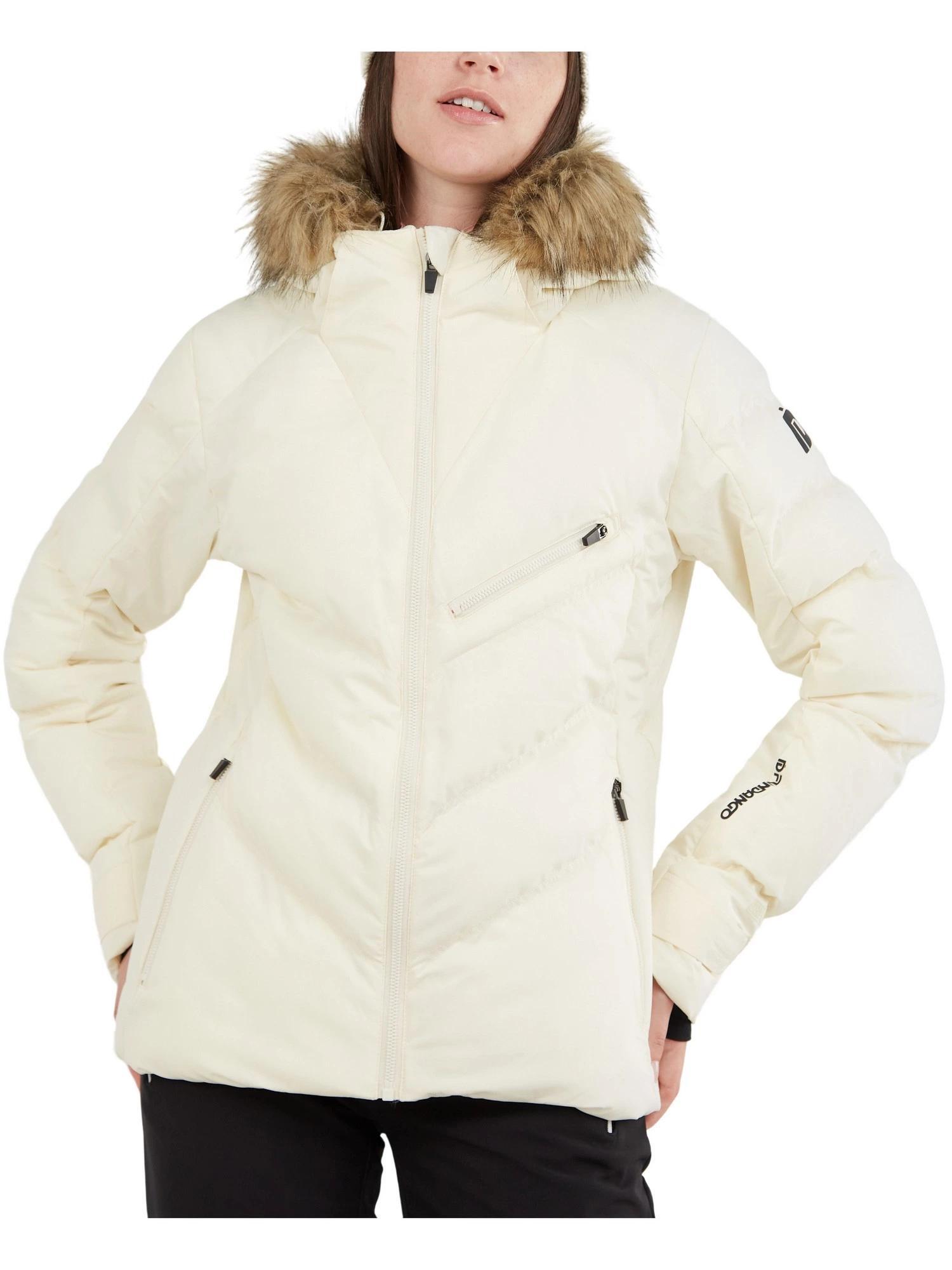 Gewatteerd ski-jack dames Elyra Fur 5/7