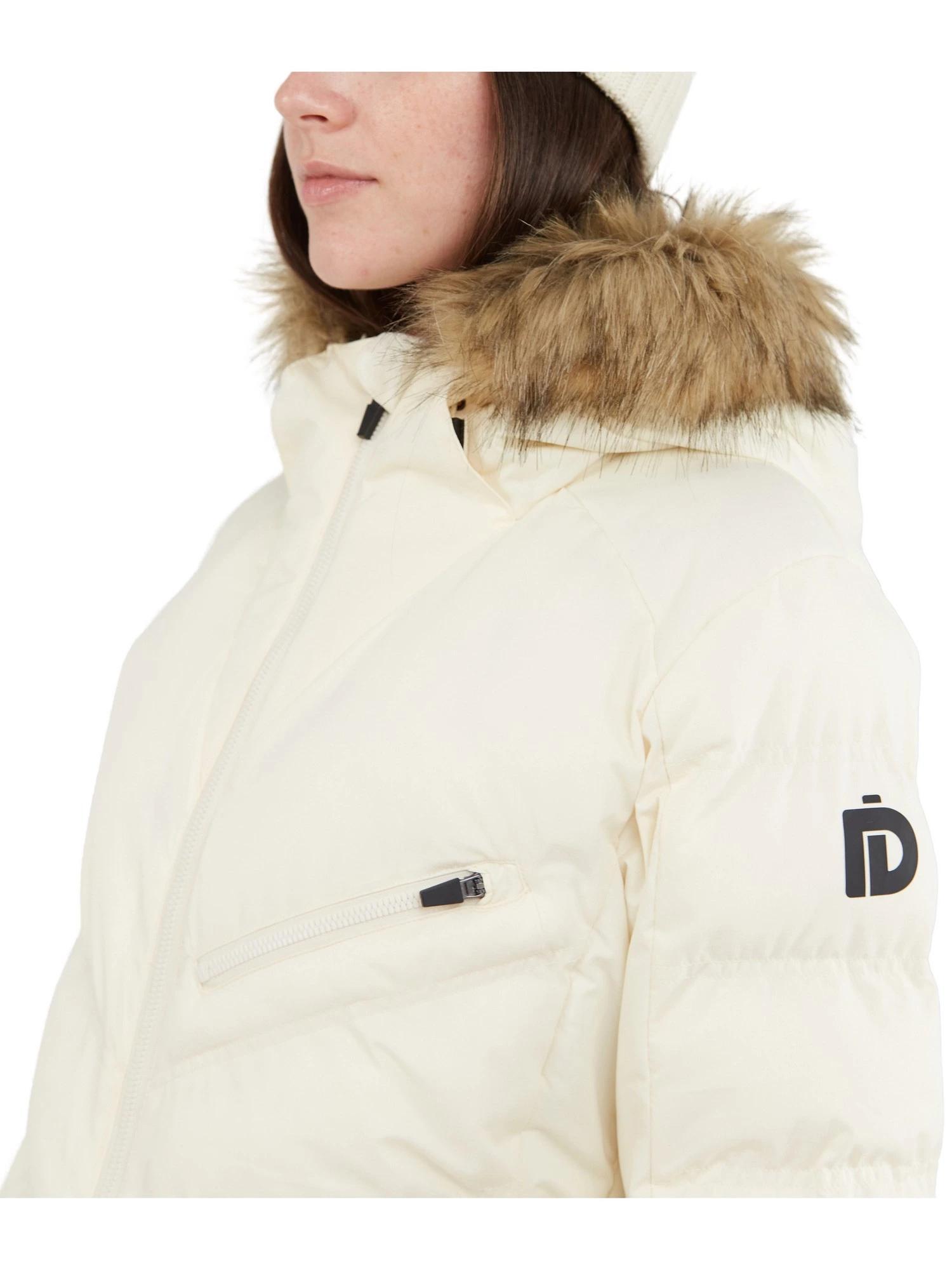 Gewatteerd ski-jack dames Elyra Fur 6/7