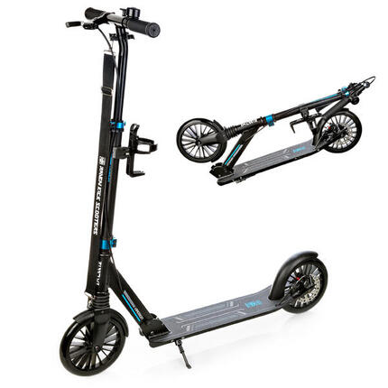 Trottinette pliante de 200 mm avec frein à disque et amortisseur Viperion