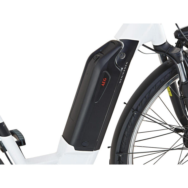 Geniesser, dames E-bike, City, 28", Nexus 7, 10.4 Ah, wit