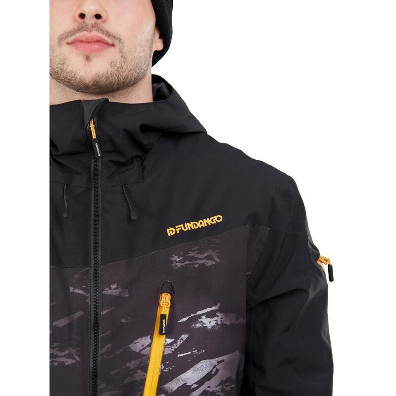 Skijacke Privet Allmountain Jacket Herren - Schwarz