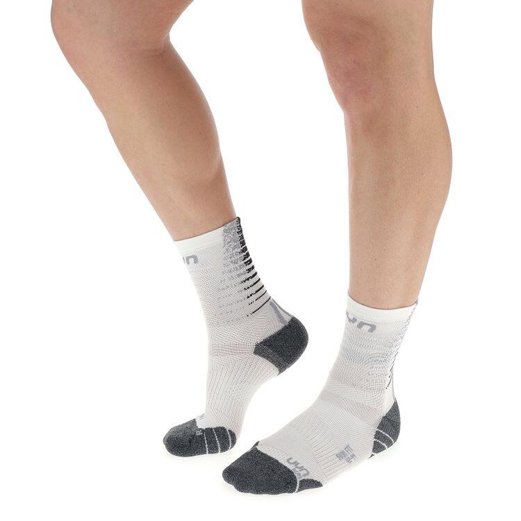 Skarpety do biegania męskie Uyn Run Fit Socks White / Grey 3/4