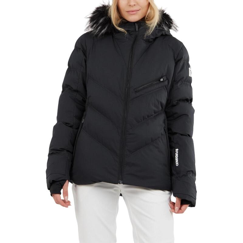 Női steppelt síkabát Elyra Fur Padded Jacket