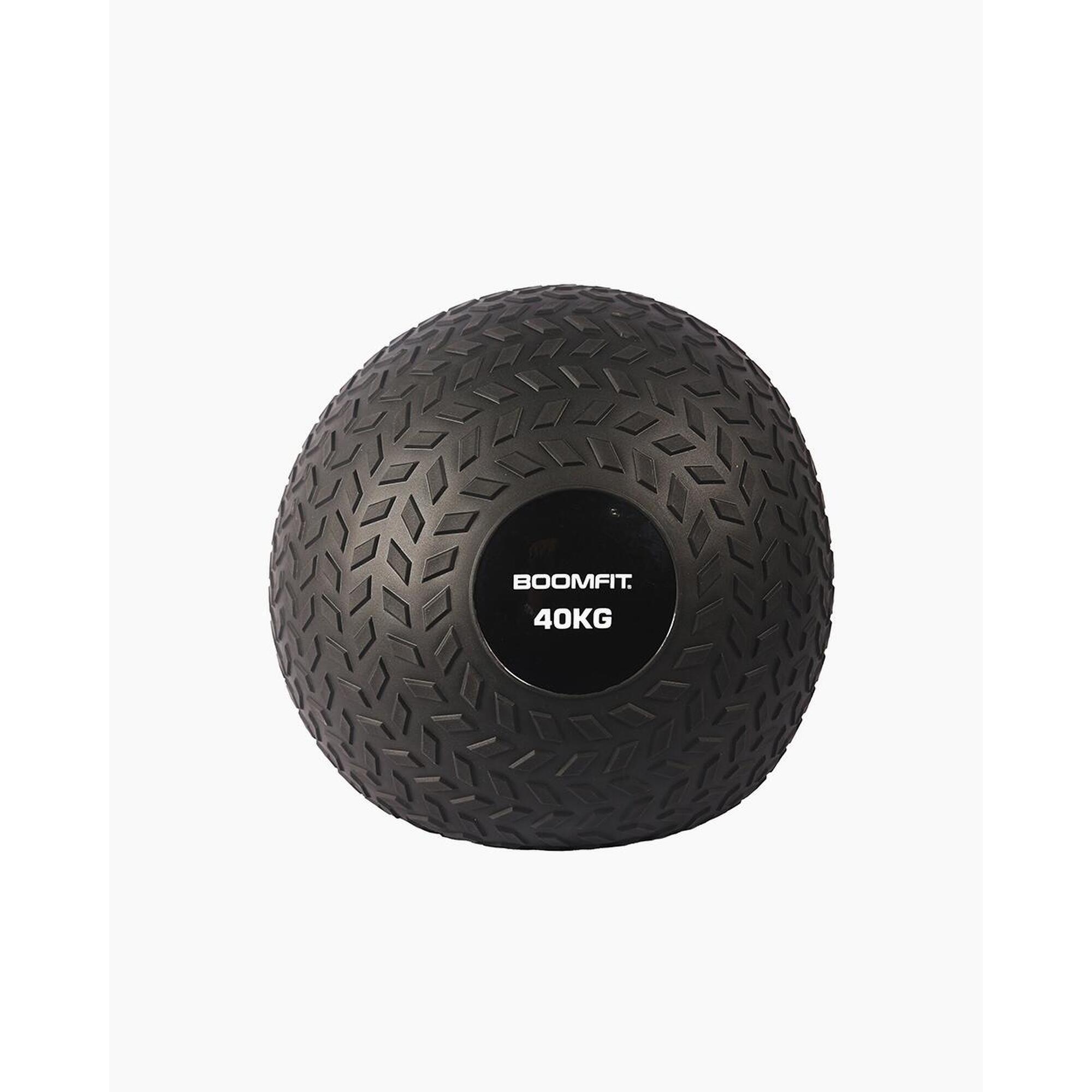 Boomfit - Slam Ball 40kg - Boomfit - Slam Ball - Noir - Taille Unique - Decathlon