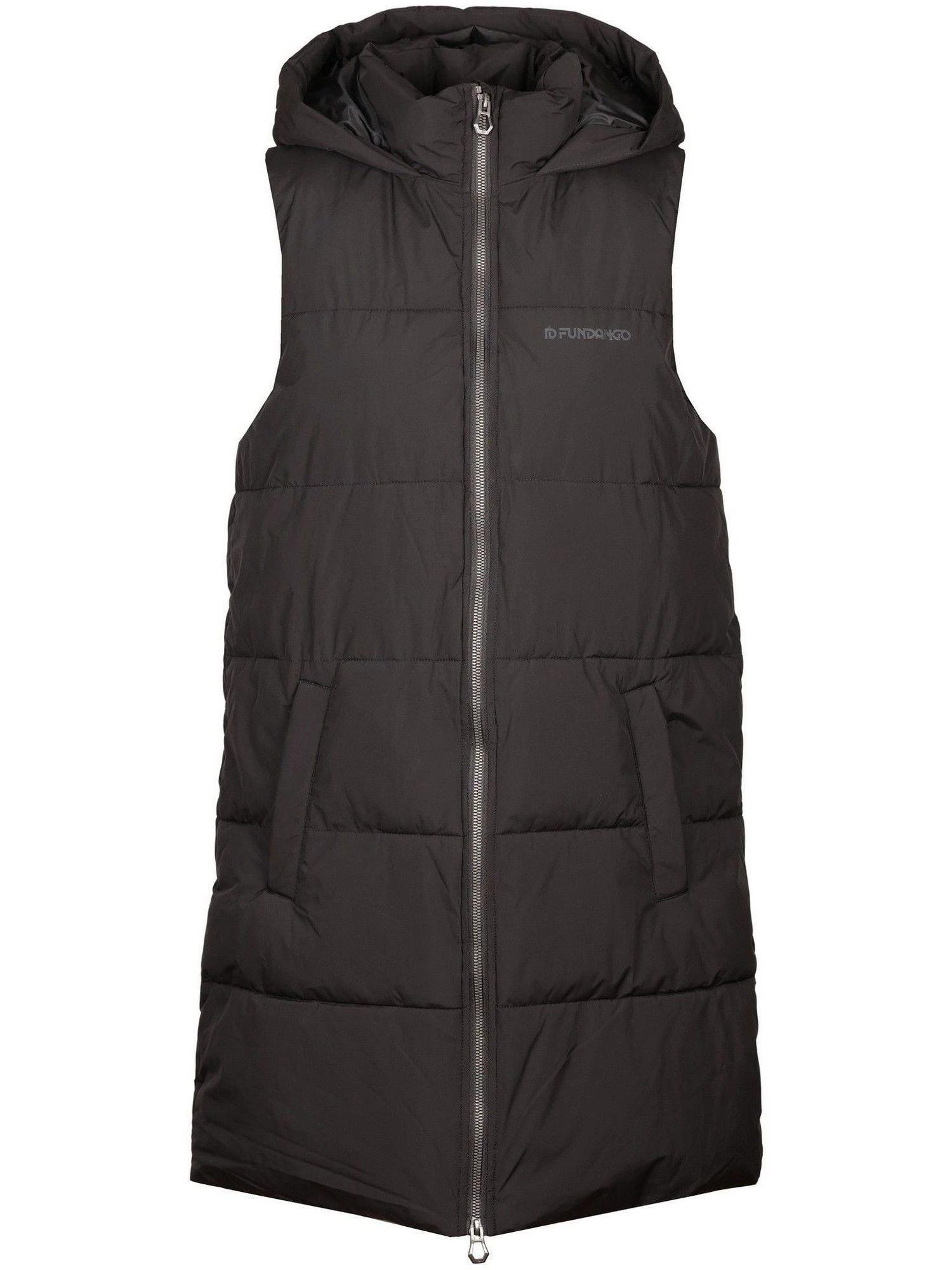 Gilet Fundango Scarlet Padded Vest, Noir, Femmes 7/7