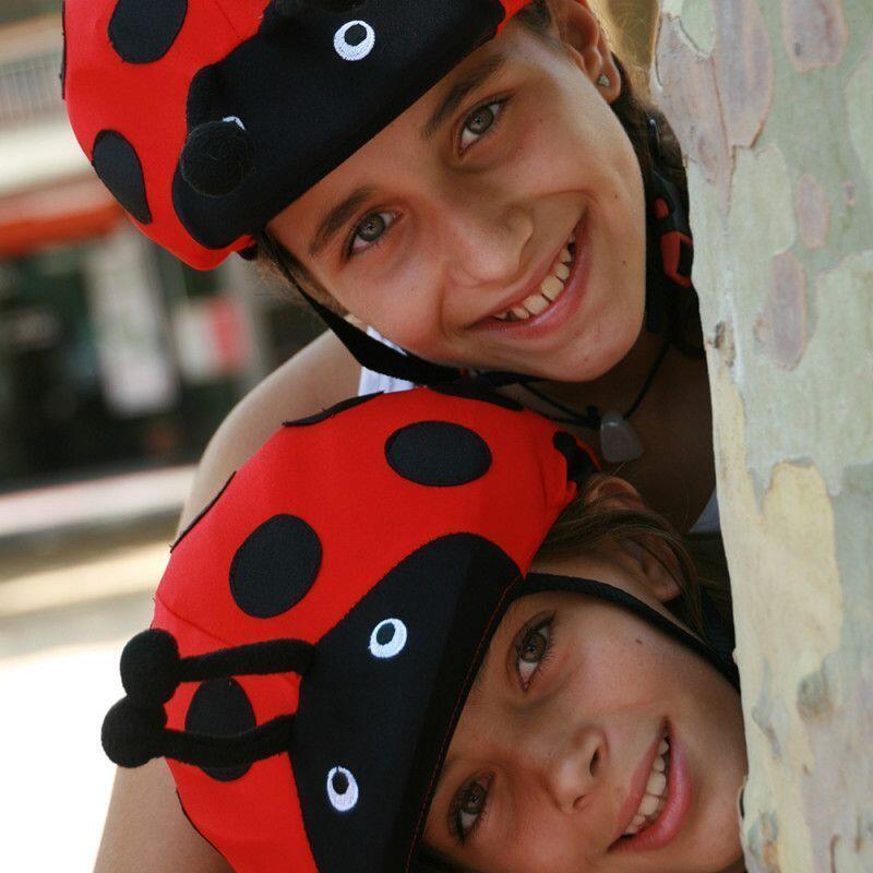 Housse de casque fantaisie - Coolcasc - Coccinelle - Taille unique 2/7