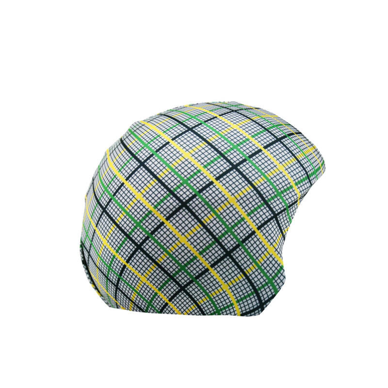 Housse de casque fantaisie-Coolcasc-Jamaica Squares-Taille unique