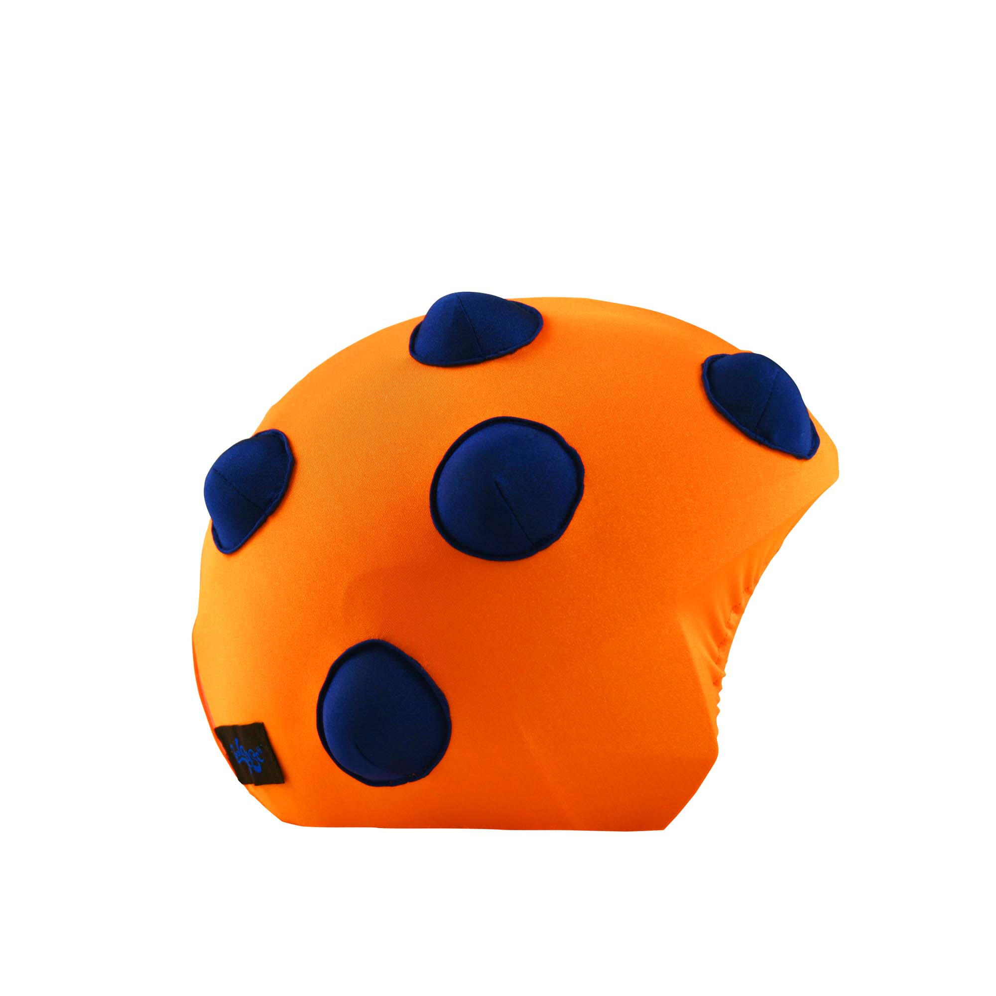 Housse de casque fantaisie-Coolcasc-Bumps orange-Taille unique 3/7