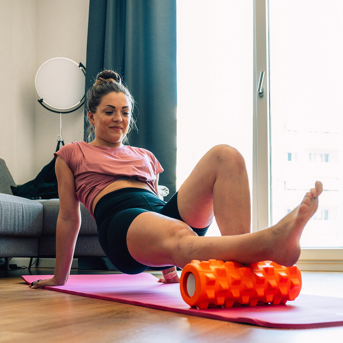 Foam Roller" spike massageroller 33cm 4/4