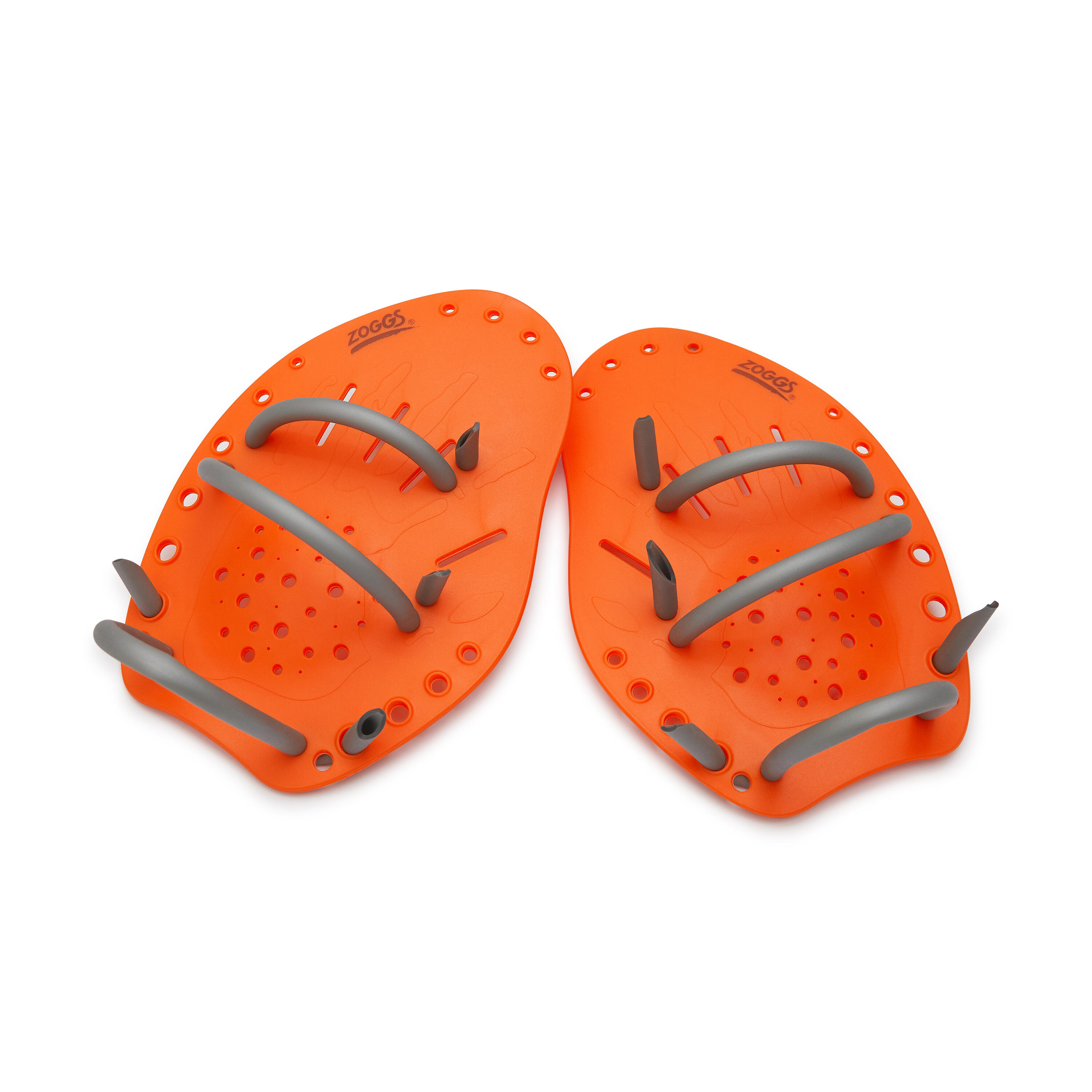 ZOGGS Palas Natación MATRIX HAND PADDLE, Naranja, M