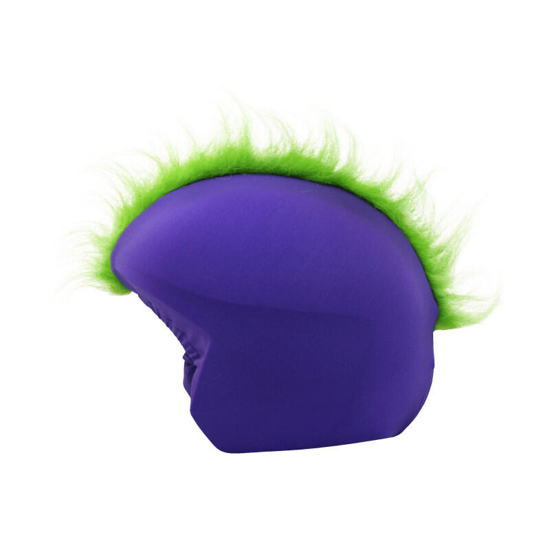 Nakładka na kask Coolcasc Show Time Green Mohican 5/5