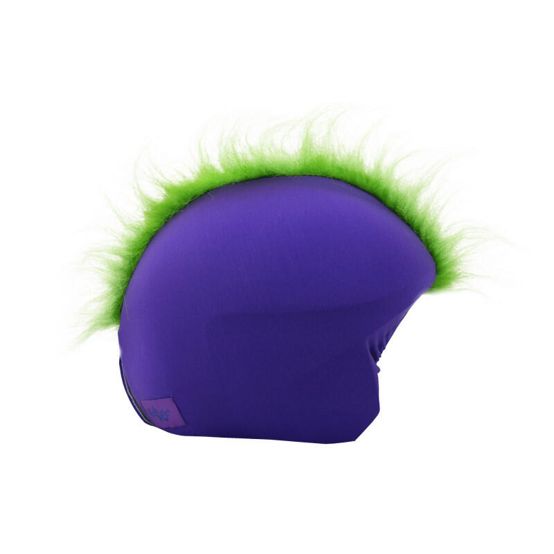 Nakładka na kask Coolcasc Show Time Green Mohican 2/5