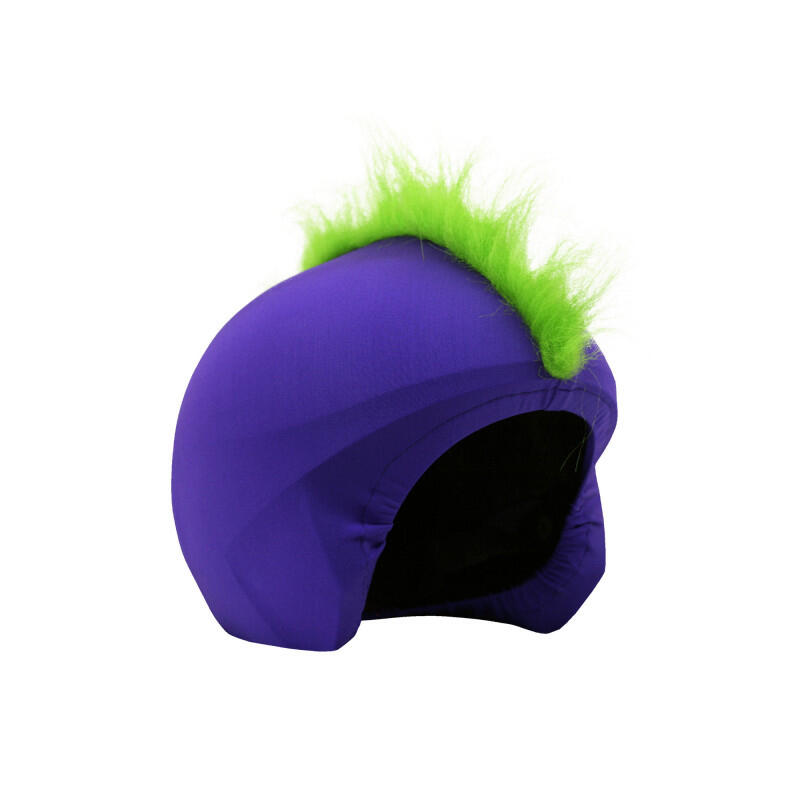 Nakładka na kask Coolcasc Show Time Green Mohican 4/5