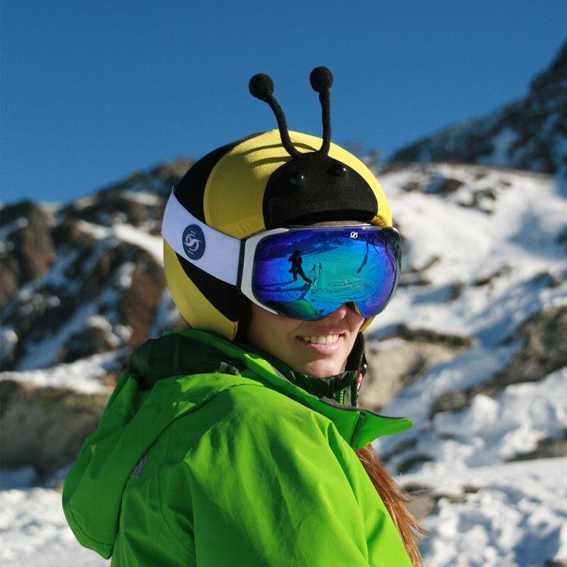 Housse de casque fantaisie - Coolcasc - Abeille  - Taille unique 3/7