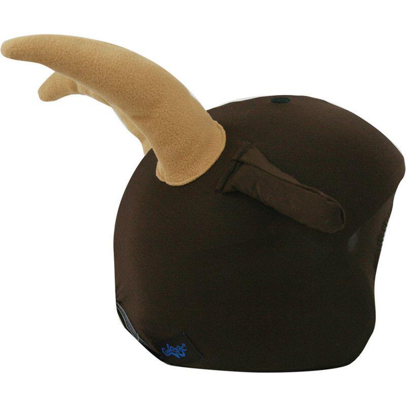 Housse de casque fantaisie - Coolcasc - Chévre marron - Taille unique