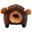 Housse de casque fantaisie - Coolcasc - Ours brun - Taille unique