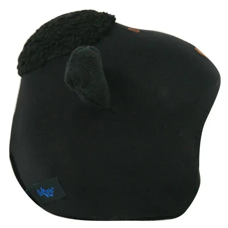 Housse de casque fantaisie - Coolcasc - Mouton noir - Taille unique 2/7