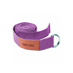 Cinturón de yoga. Color lila