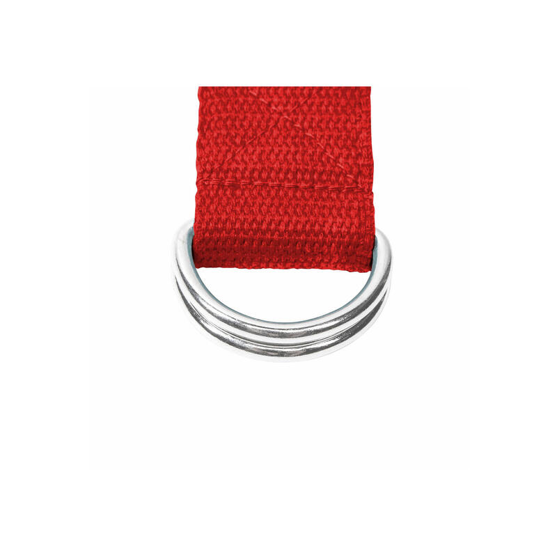 Yoga riem - 260 x 3,8 cm - Rood