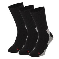 Apollo (Sports) - Wandelsokken - Multi Zwart - 3-Pack - Maat 43/46 - Warme