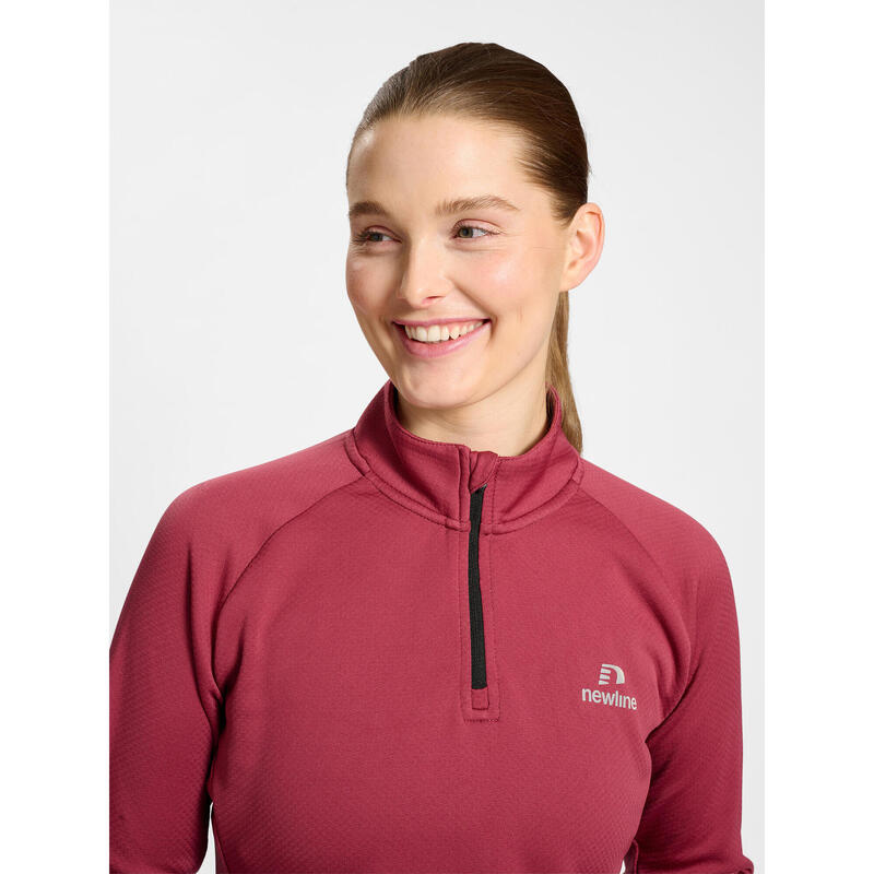 Bluza damska 1/2 zip z długim rękawem Newline Phoenix