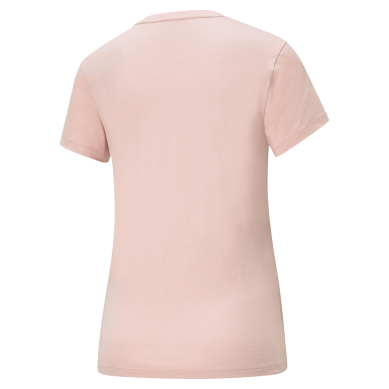 Camiseta Mujer Essentials Logo PUMA Bridal Rose Pink