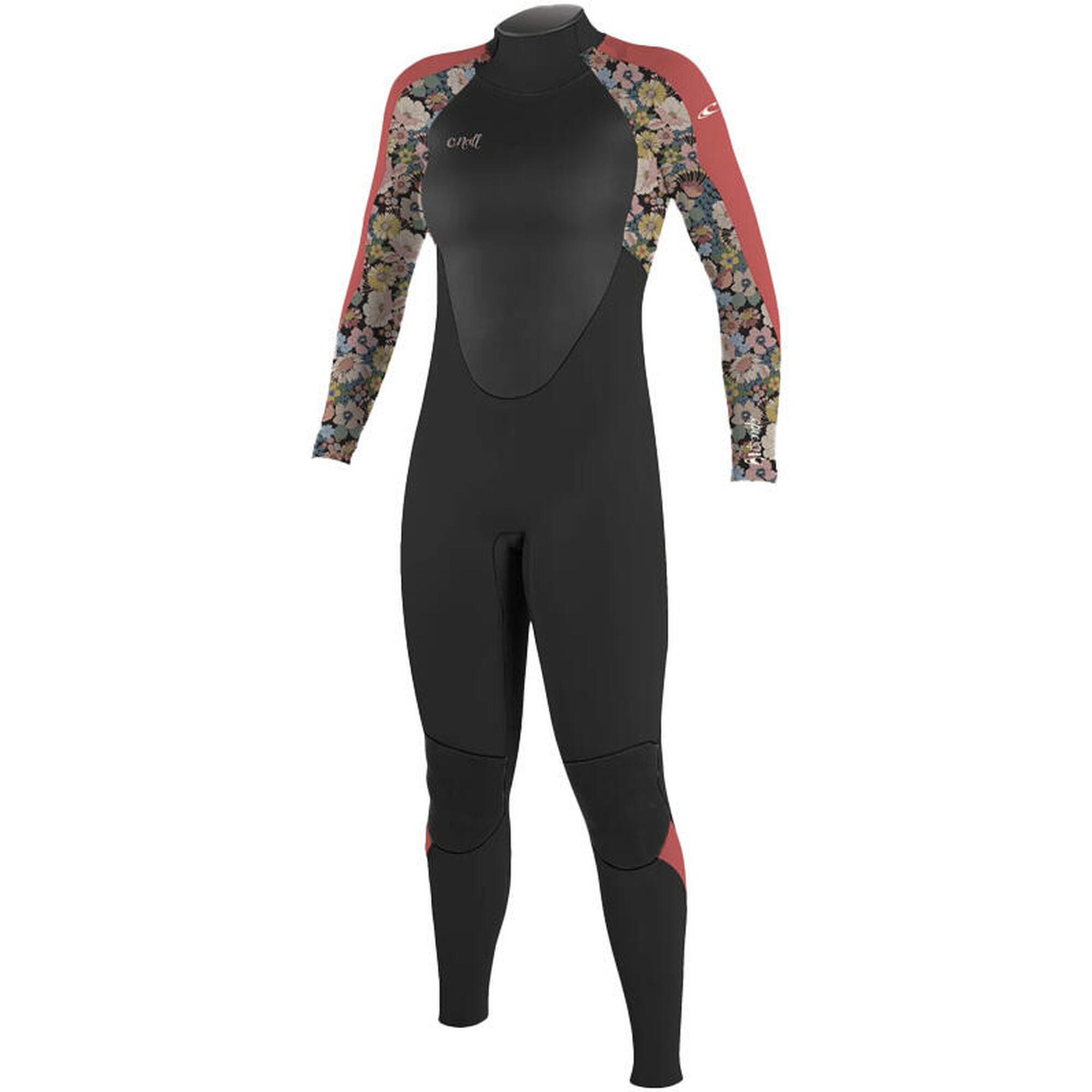 O'Neill - O'Neill Filles Epic 4/3mm Back Zip Gbs Combinaison Néoprène - Combinaison De Surf - Noir -  8 À 10 Ans - Decathlon