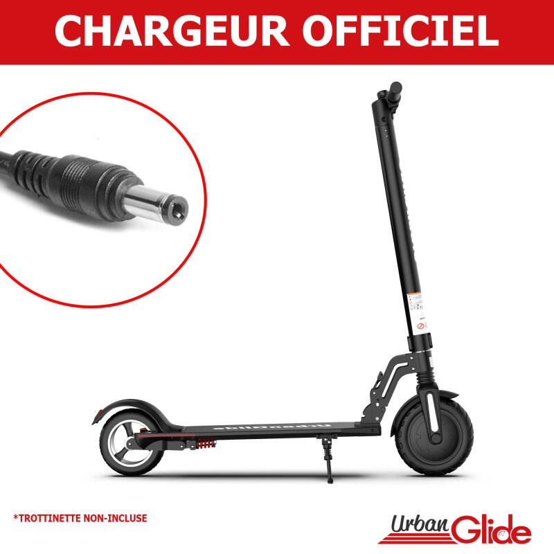 Chargeur 36V1.5Ah pour trottinette électrique URBANGLIDE RIDE 82S/82+