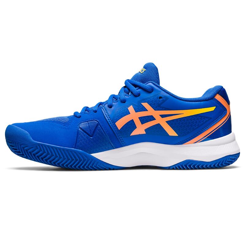 Scarpa da Tennis Uomo Challenger Clay 13 Arancione Blu