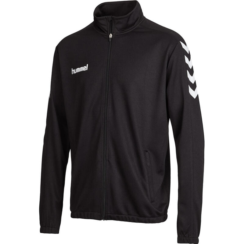 Jacheta de Antrenament Hummel Core Poly  Negru/Alb