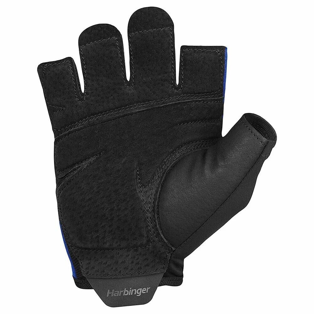 Harbinger Guanti da Sollevamento Pesi Grip 2.0, Unisex, Blu, X-Large 2/3