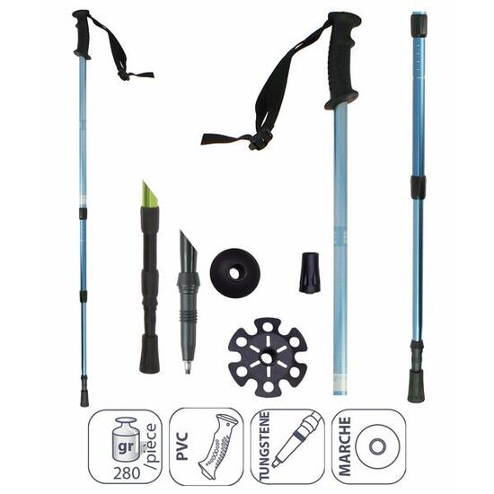 Bâton de randonnée aluminium Élémenterre Strollers