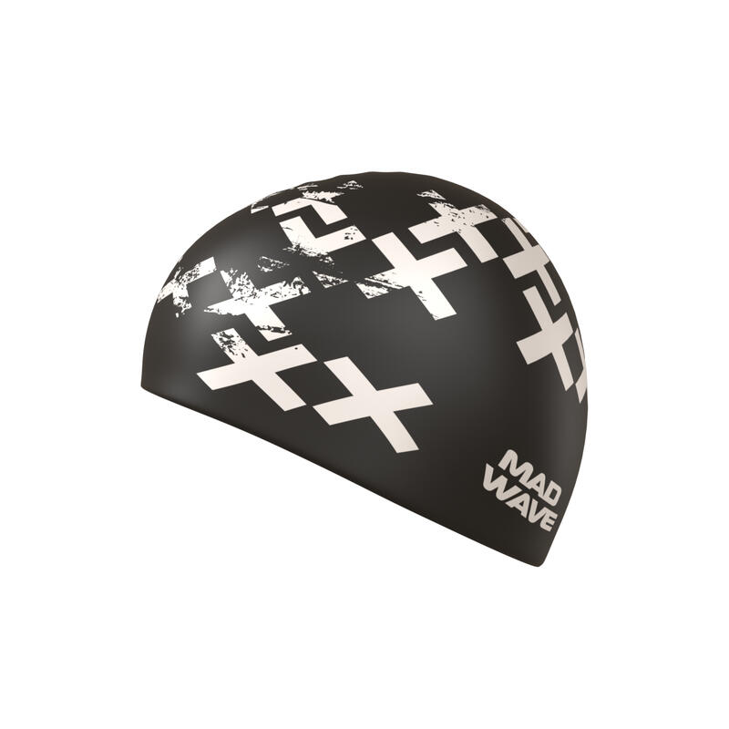 Bonnet de bain Mad Wave Cross