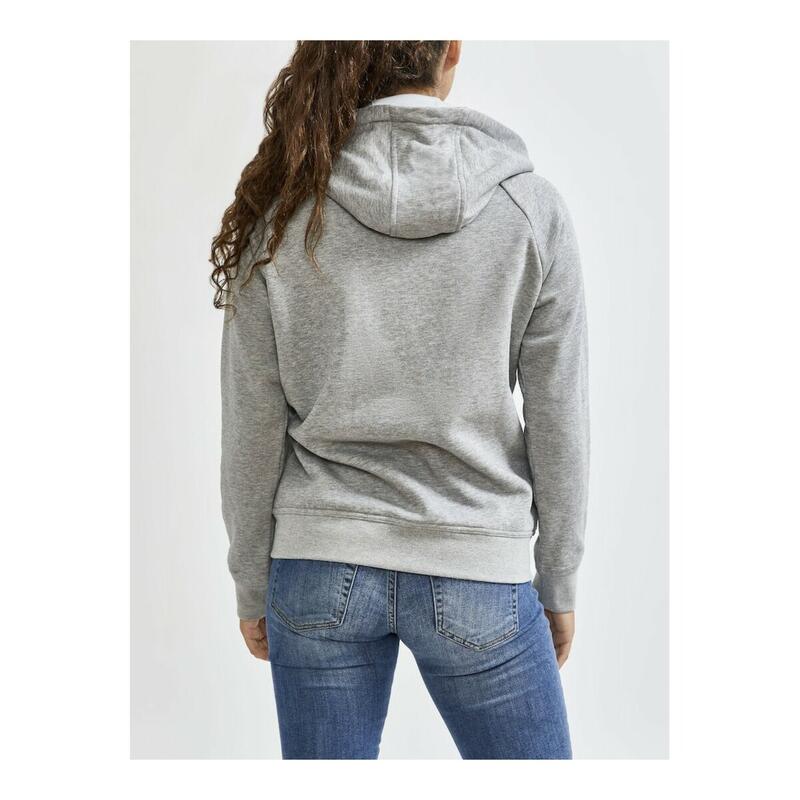 Sweatshirt à capuche zip femme Craft Core