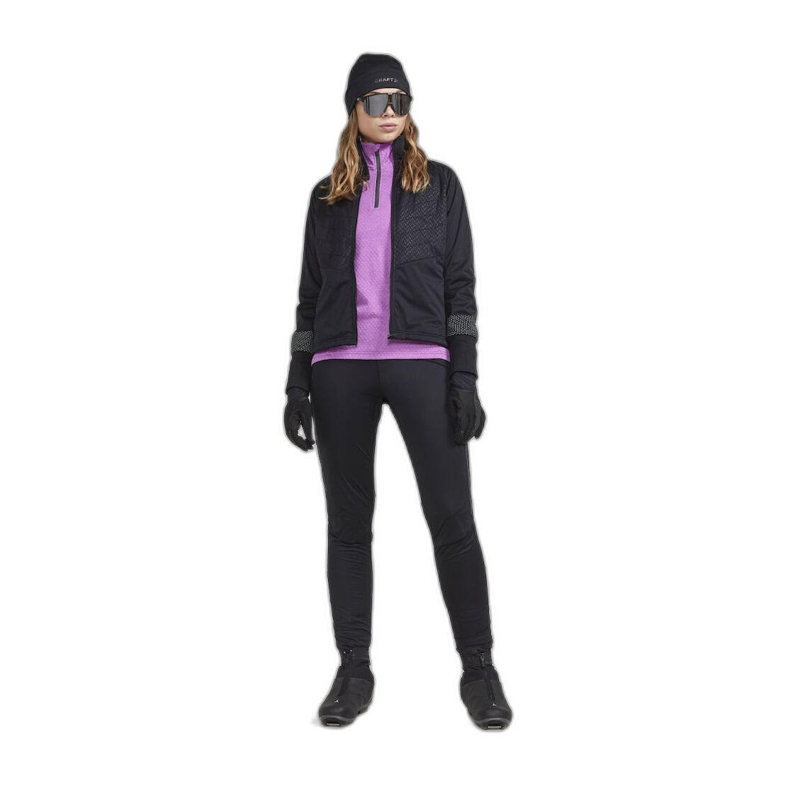 Casaco de fato de treino para desporto térmico feminino Craft Core Trim 6/7