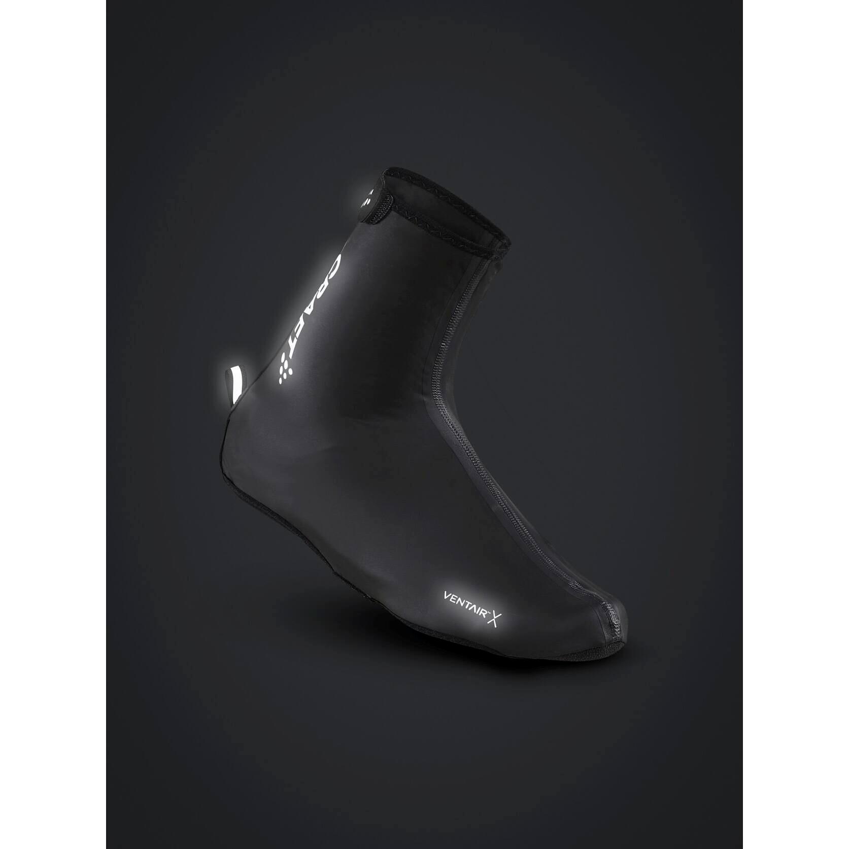 Sur-chaussures Craft Core Hydro Bootie Noir Unisex 2/2