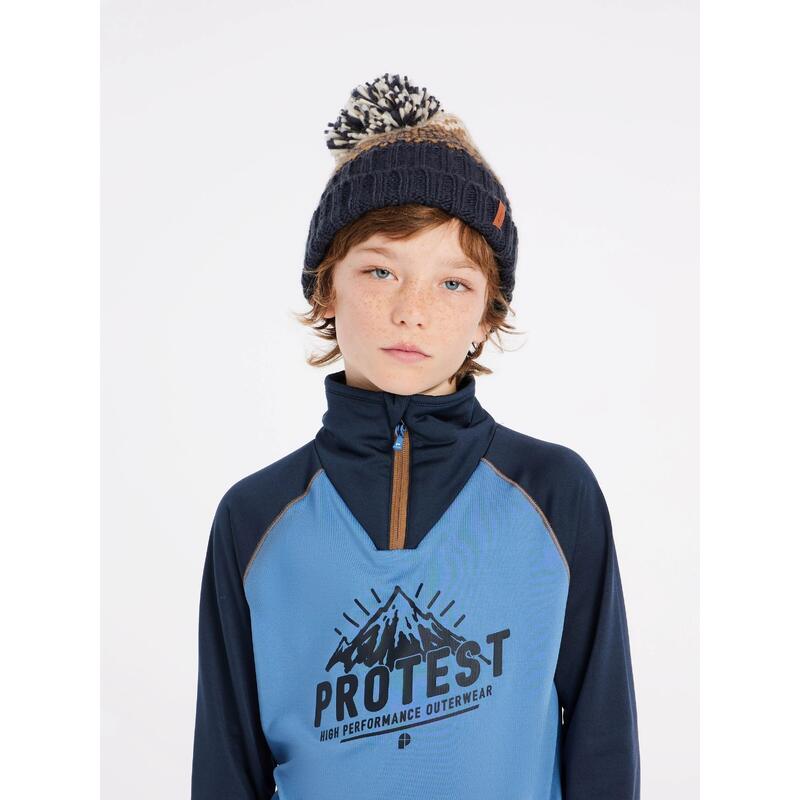 Maglia termica con 1/4 di zip da bambino Protest PRTSKIP