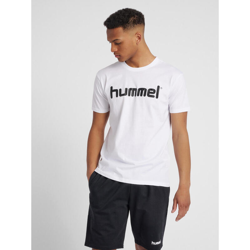 Koszulka sportowa z krótkim rękawem męska Hummel Cotton Logo