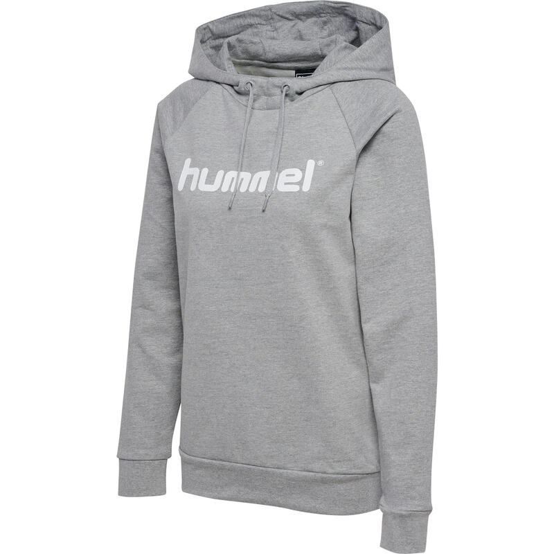 Sweatshirt femme Hummel go logo
