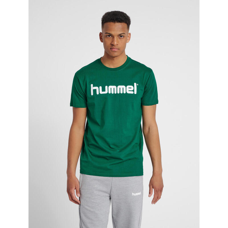 Koszulka sportowa z krótkim rękawem męska Hummel Cotton Logo