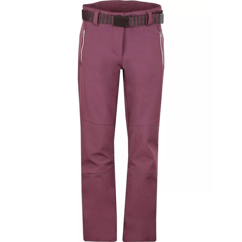 Pantaloni de schi Galena Softshell Pants - violet femei